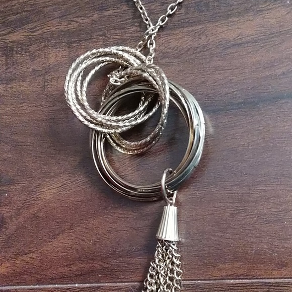 Necklace Doubleloop - Picture 4 of 6